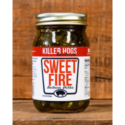 SWEET FIRE PICKLES- KILLER HOGS